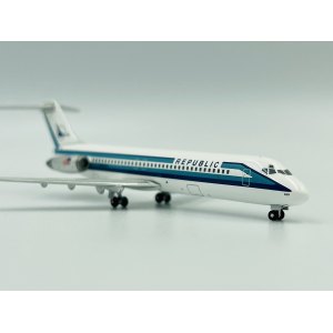 Republic Airline 共和航空 McDonnell Douglas DC-9 N942N  16121 netmodels@ 1:400