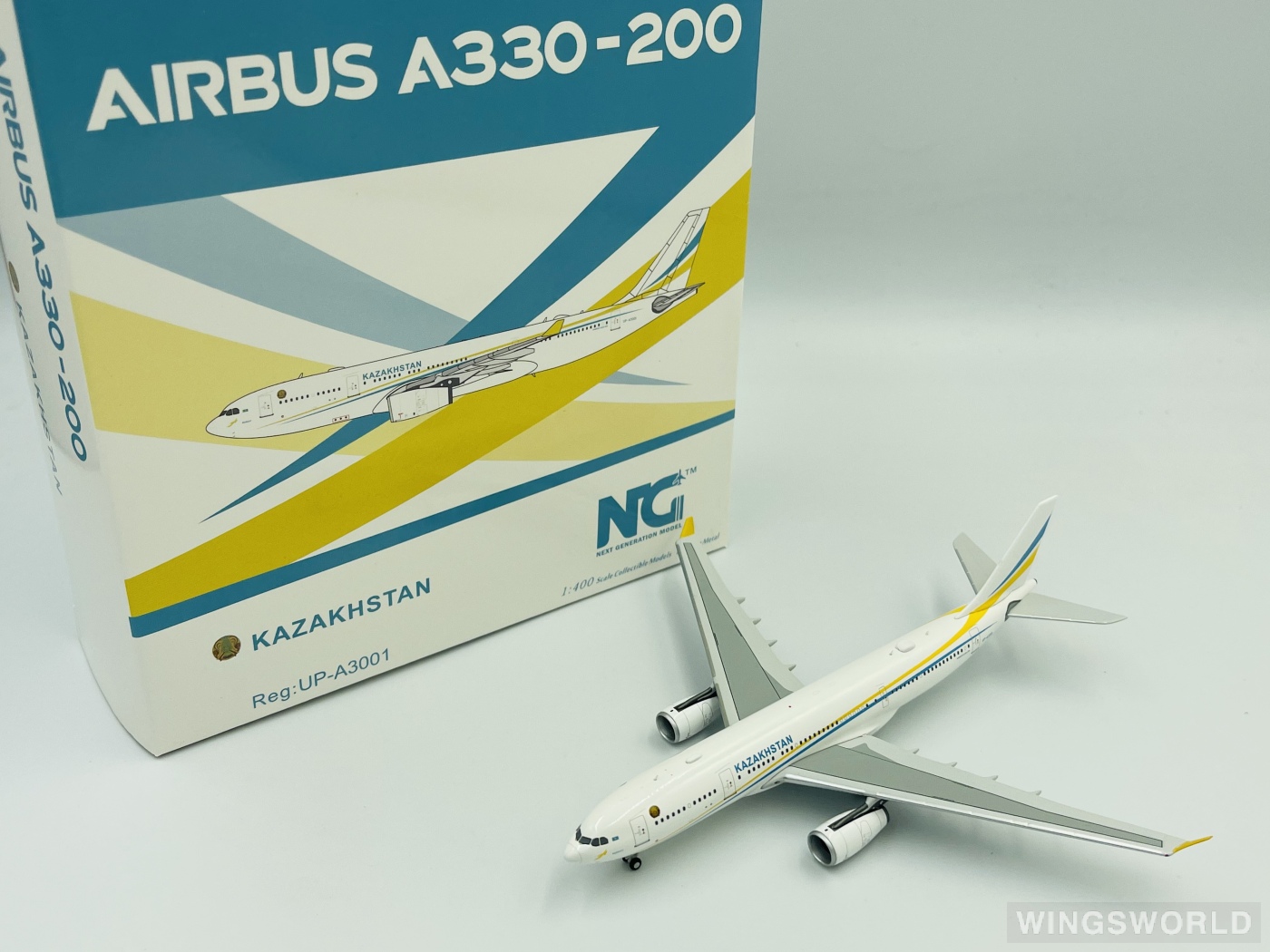 NGmodels 1:400 NG61003 Government of Kazakhstan 哈萨克斯坦政府 Airbus A330-200 UP-A3001