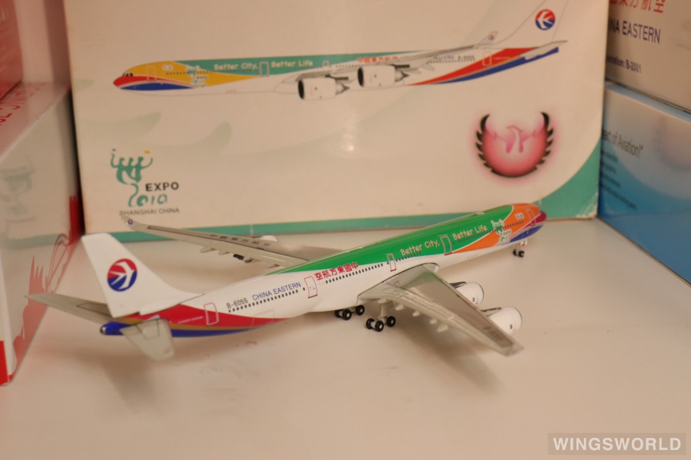 Phoenix 1:400 PH10113 China Eastern 中国东方航空 Airbus A340-600 B-6055