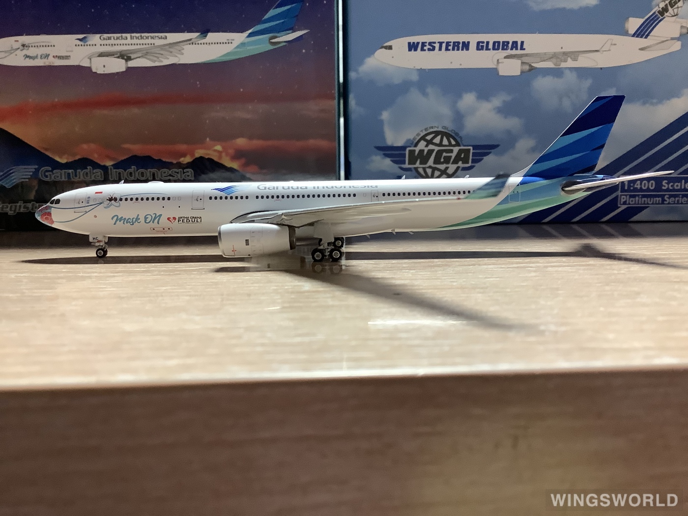 Phoenix 1:400 PH11668 Garuda Indonesia 印度尼西亚鹰航 Airbus A330-300 PK-GHC