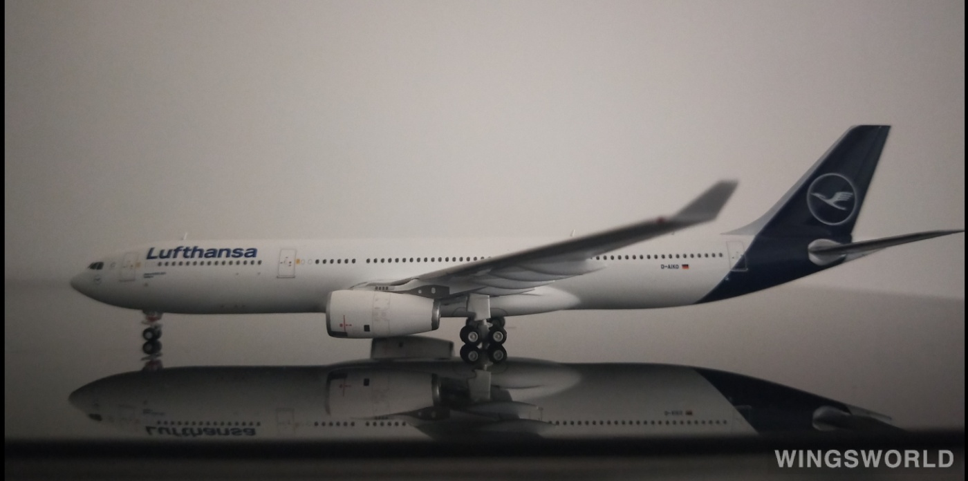 Geminijets 1:400 GJDLH1831 Lufthansa 汉莎航空 Airbus A330-300 D-AIKO