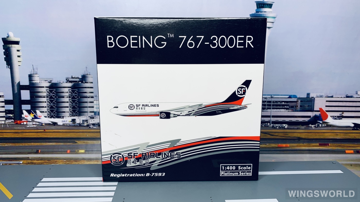 Phoenix 1:400 PH11259 SF Airlines 顺丰航空 Boeing 767-300 B-7593