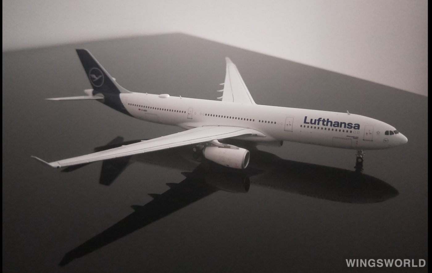 Geminijets 1:400 GJDLH1831 Lufthansa 汉莎航空 Airbus A330-300 D-AIKO