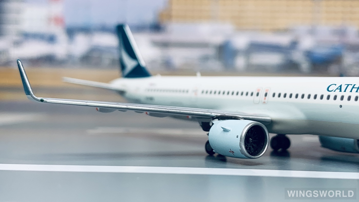 HYJLwings 1:400 HYJL81071 Cathay Pacific 国泰航空 Airbus A321neo B-HPD
