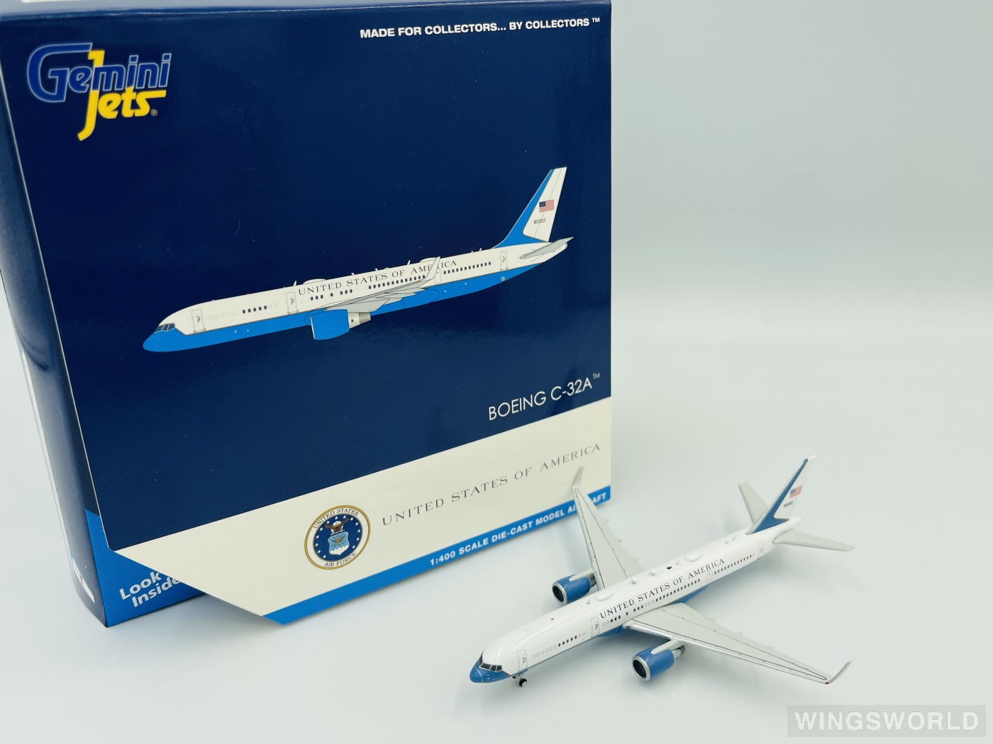Geminijets 1:400 GJAFO1635 USAF 美国空军 Boeing 757-200 80002