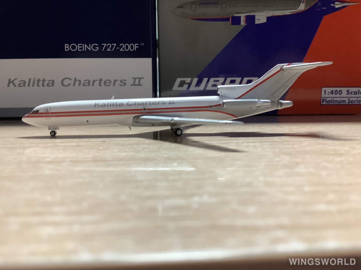 Geminijets 1:400 GJKFS1957 Kalitta Air 卡利塔航空 Boeing 727-200 N726CK