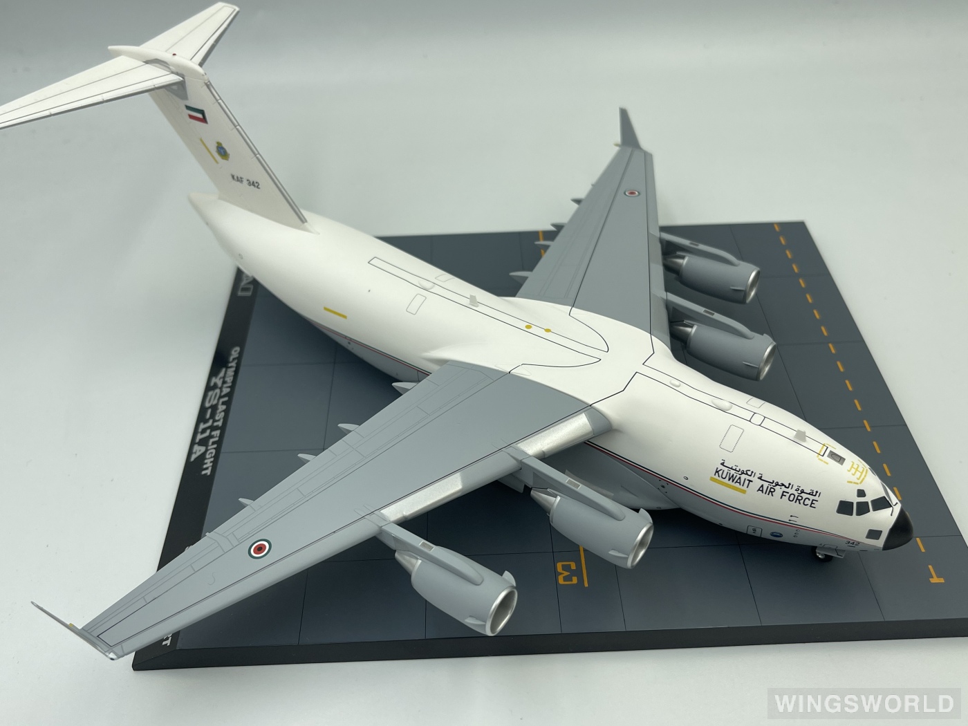 Hogan 1:200 HG5606 Kuwait Air Force 科威特空军 Boeing C-17 KAF 342