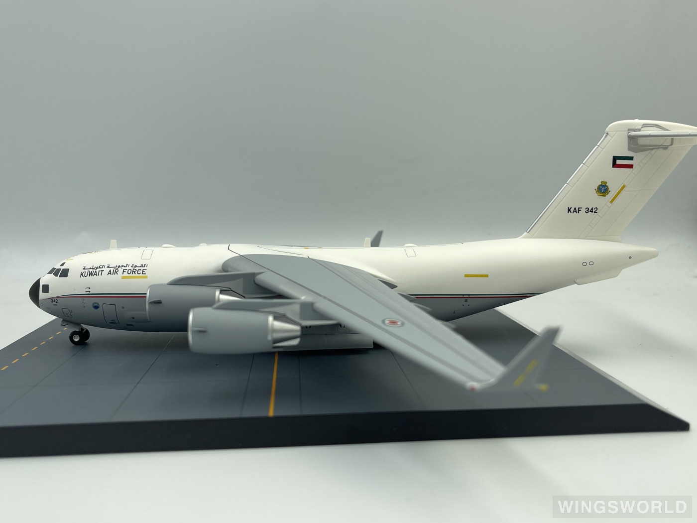 Hogan 1:200 HG5606 Kuwait Air Force 科威特空军 Boeing C-17 KAF 342