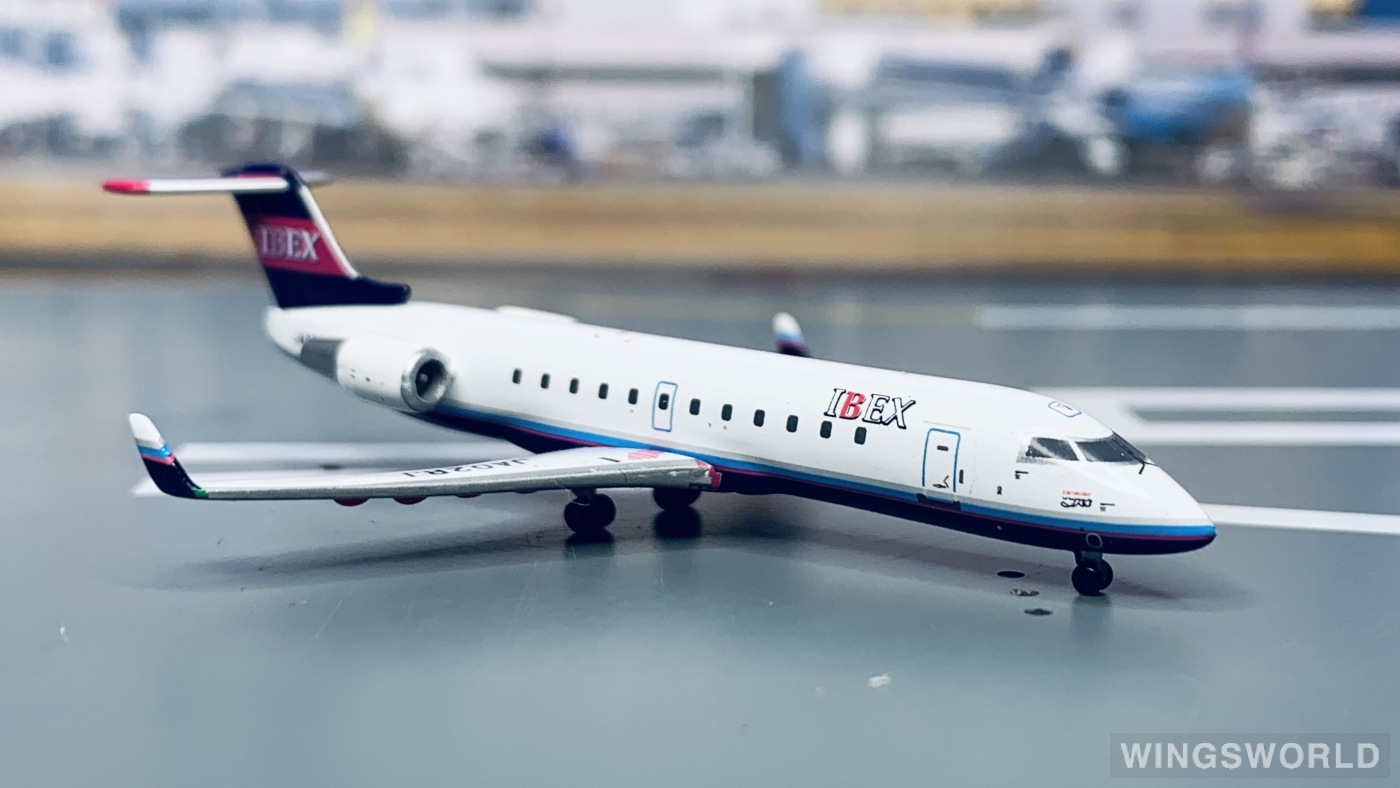航空機・ヘリコプター Gemini 1/400 IBEX Airlines CRJ100 Geminijets 1:400 Bombardier CRJ100 IBEX Airlines 伊别克斯