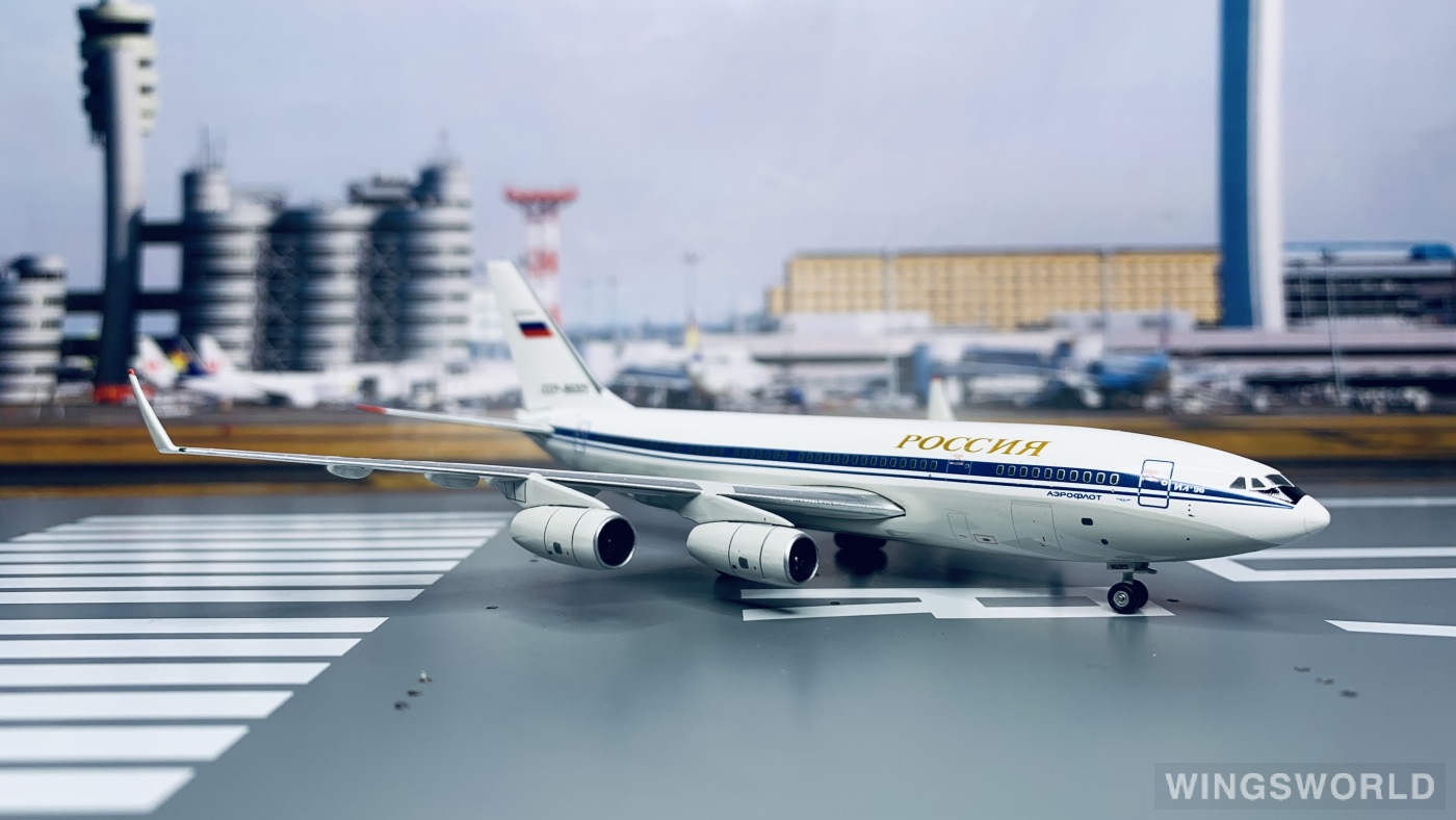 Phoenix 1:400 PH10744 Aeroflot 俄罗斯航空 Ilyushin Il-96 CCCP-96005