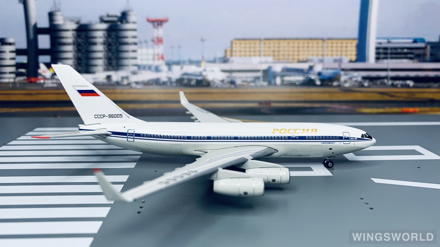 Phoenix 1:400 PH10744 Aeroflot 俄罗斯航空 Ilyushin Il-96 CCCP-96005