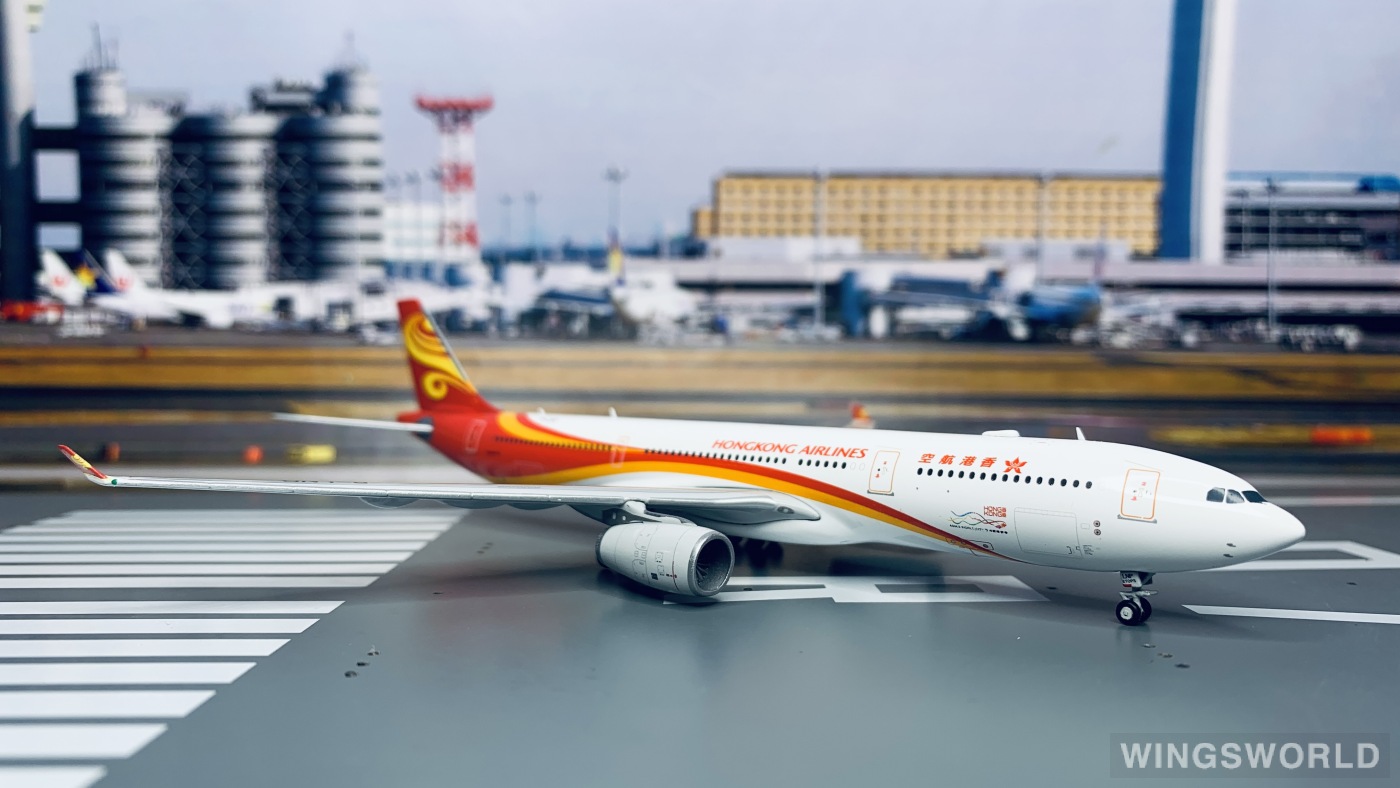 JC Wings 1:400 Airbus A330-300 Hong Kong Airlines 香港航空