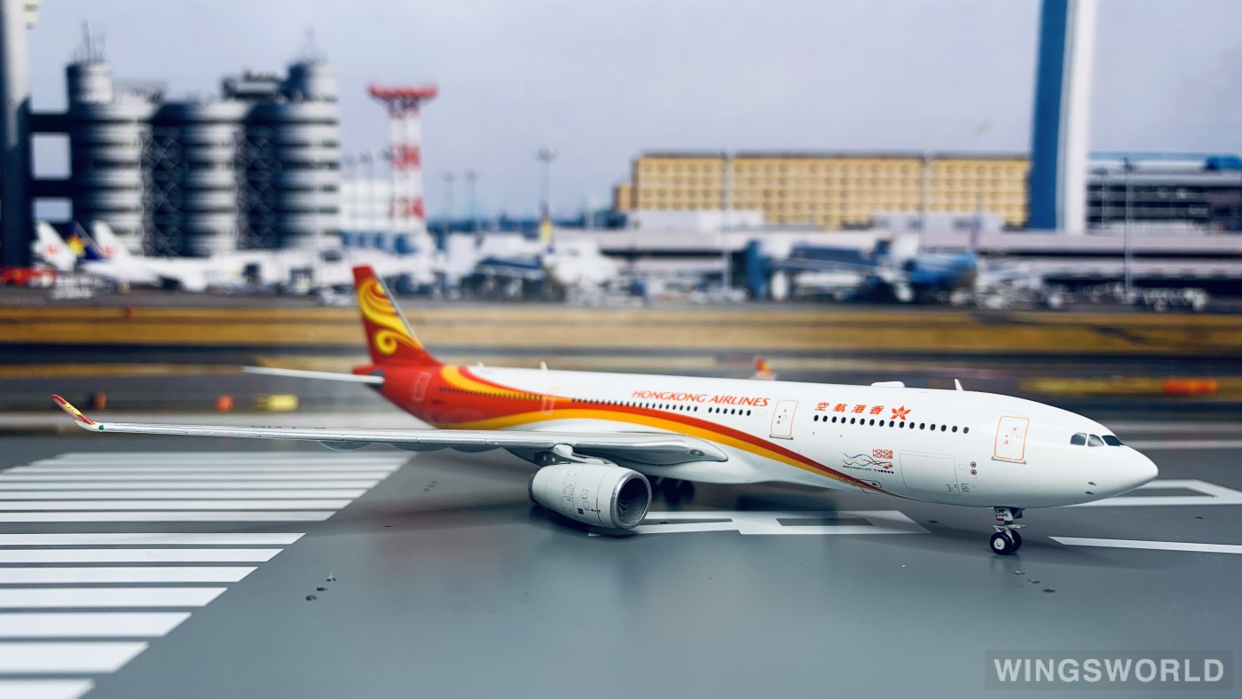 JC Wings 1:400 XX4715 Hong Kong Airlines 香港航空 Airbus A330-300 B-LNP