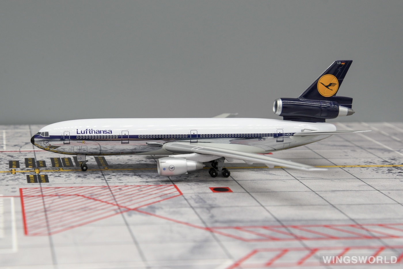 Dragon Models 1:400 55390 Lufthansa 汉莎航空 McDonnell Douglas DC-10 D-ADLO