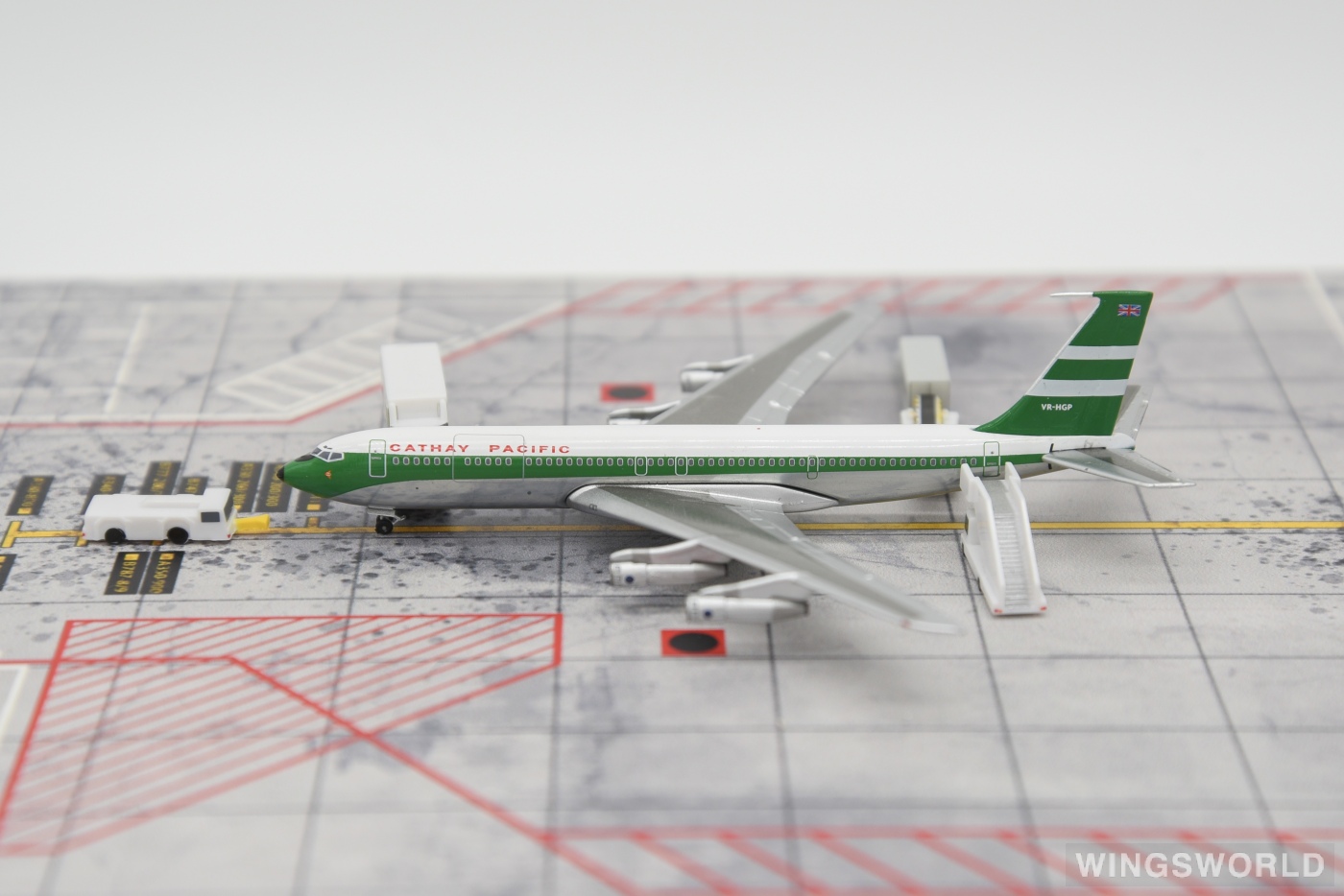 AeroClassics 1:400 BBX41617 Cathay Pacific 国泰航空 Boeing 707-300 VR-HGQ