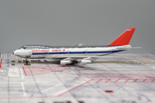 1/400 JET-X ノースウェストオリエント航空　B747-100 Jet-X 1:400 Northwest Orient Airlines N601US Boeing 747-100