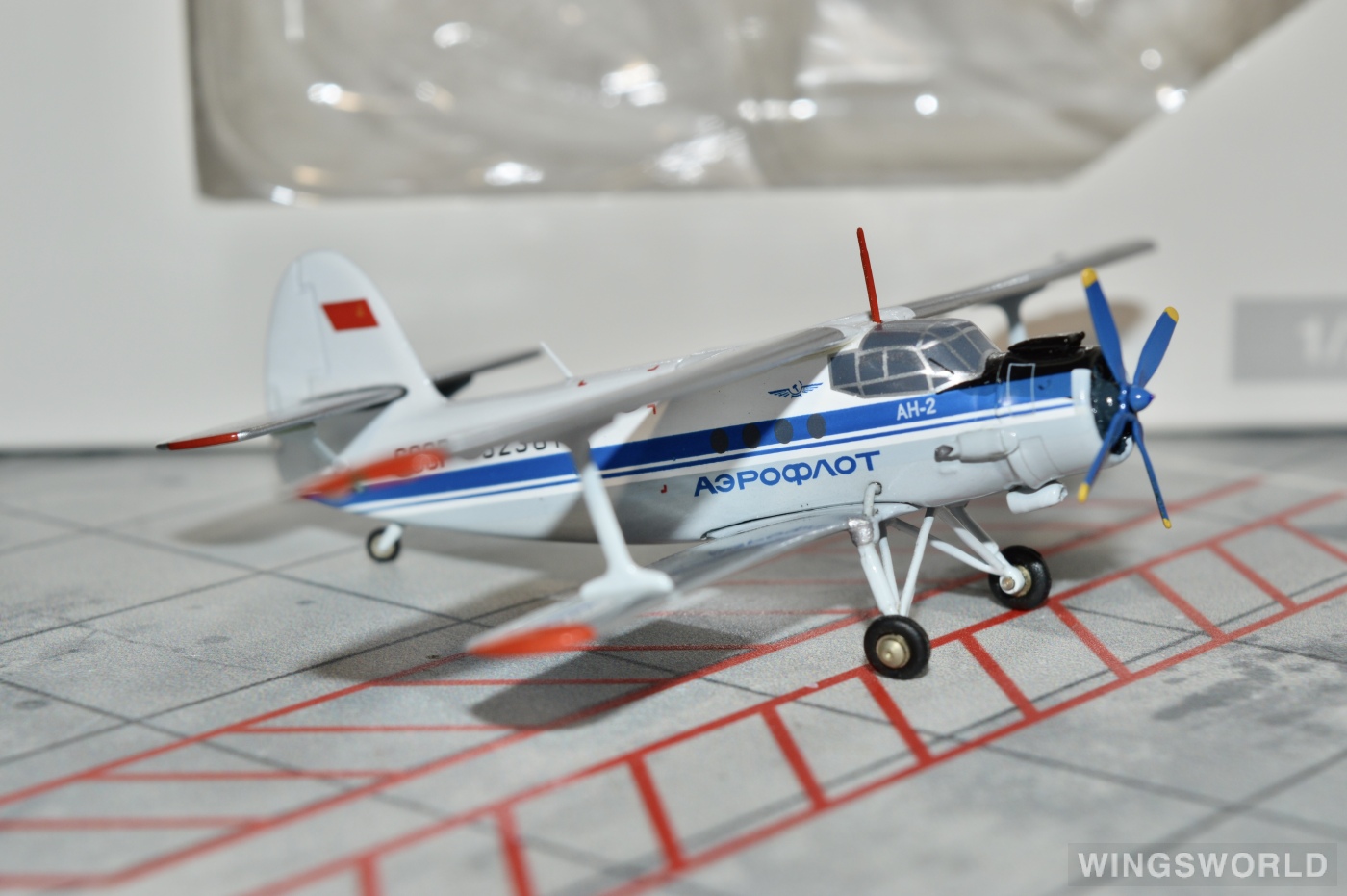 Herpa 1:200 552950 Aeroflot 俄罗斯航空 Antonov An-2 CCCP-32381