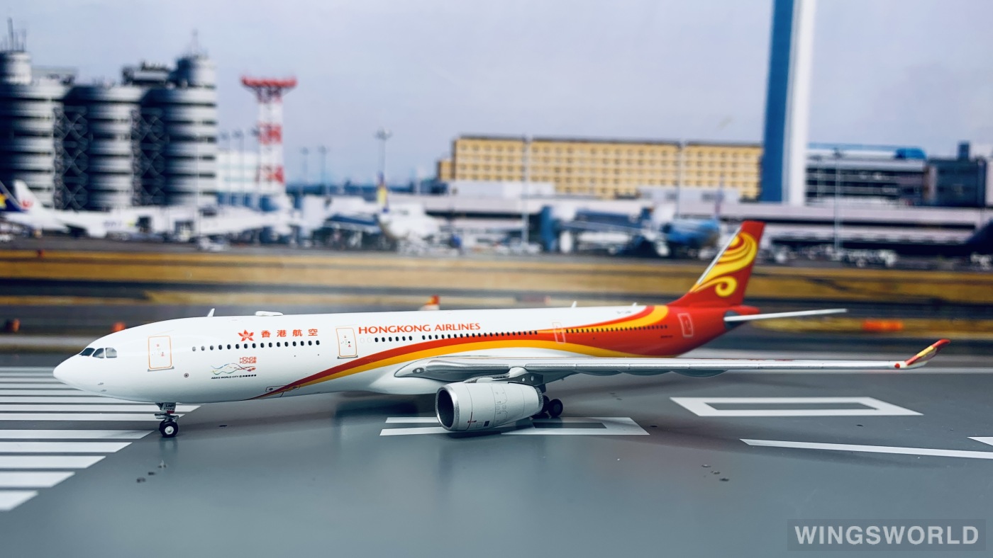 JC Wings 1:400 XX4715 Hong Kong Airlines 香港航空 Airbus A330-300 B-LNP