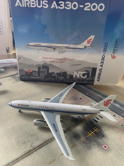 NG models 1:400 Airbus A330-200 Air China 中国国际航空NG61029 B