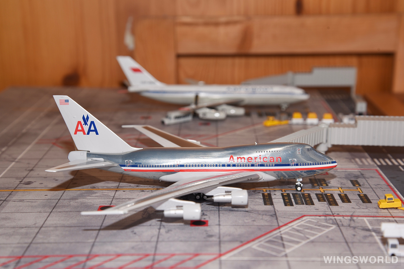 NGmodels 1:400 NG07007 American Airlines 美国航空 Boeing 747SP N601AA