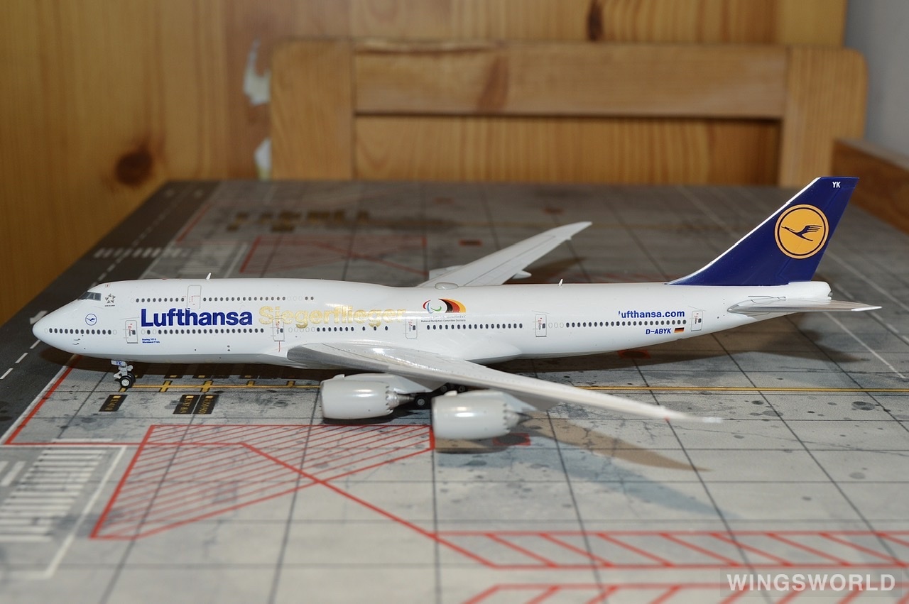 Geminijets 1:400 GJDLH1606 Lufthansa 汉莎航空 Boeing 747-8i D-ABYK