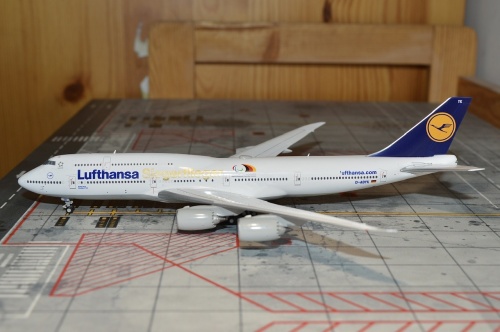 Lufthansa 汉莎航空 Boeing 747-8i D-ABYK OLYMPIC SEIGERFLIEGER 涂装 GJDLH1606 Geminijets 1:400