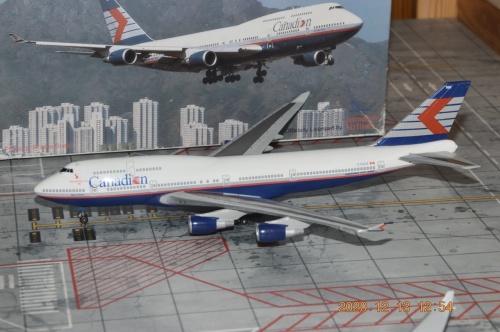 Dragon Models 1:400 Boeing 747-400 Air Canada 加拿大航空55090C C