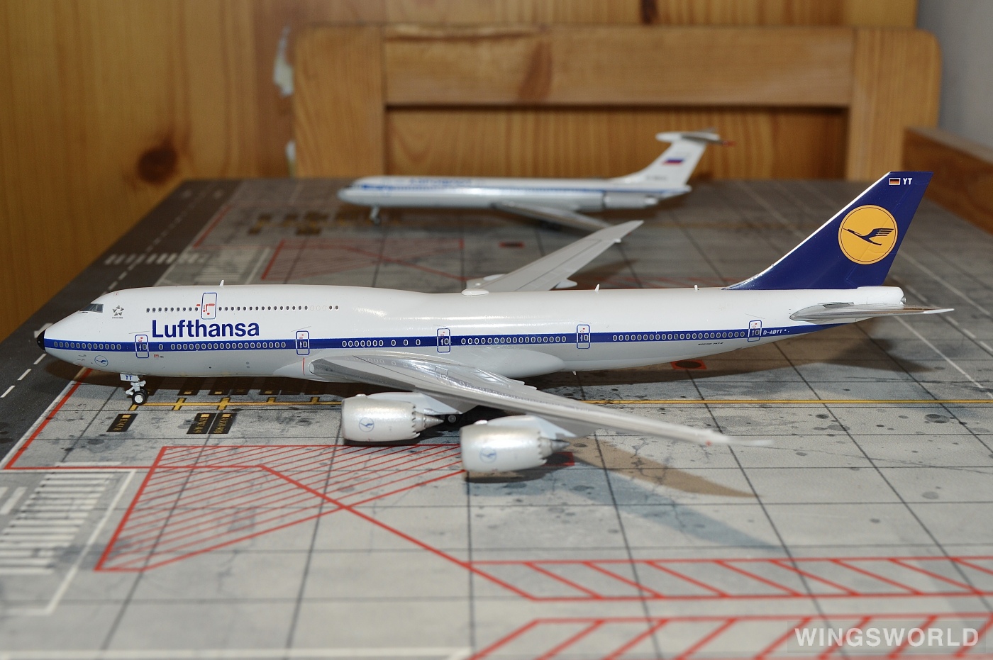 Geminijets 1:400 G2DLH536 Lufthansa 汉莎航空 Boeing 747-8i D-ABYT