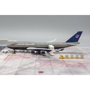 United Airlines 美国联合航空 Boeing 747-400 N188UA 1994s colors. 55429 Dragon Models 1:400
