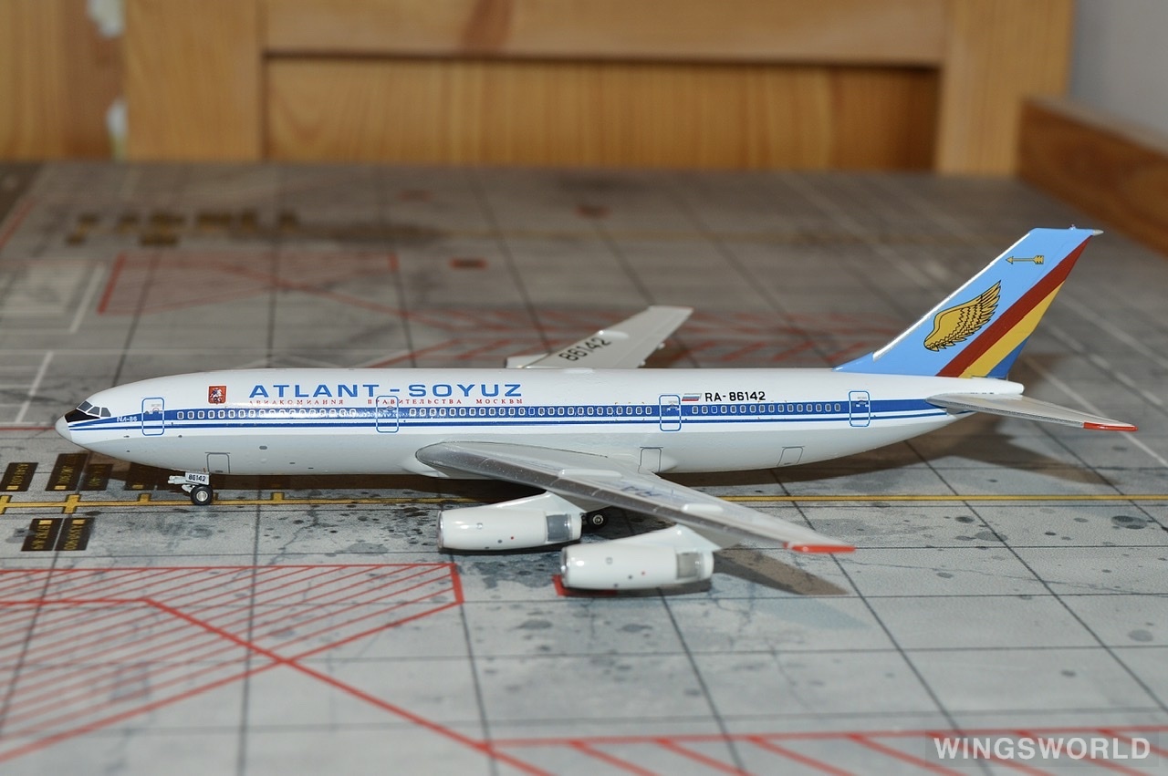JC Wings 1:400 JC4033 Atlant-Soyuz Airlines Ilyushin Il-86 RA-86142