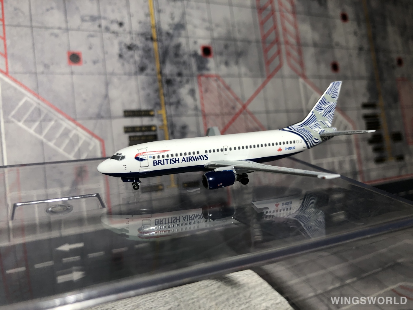 AeroClassics 1:400 AC4GODUS British Airways 英国航空 Boeing 737-300 G-ODUS