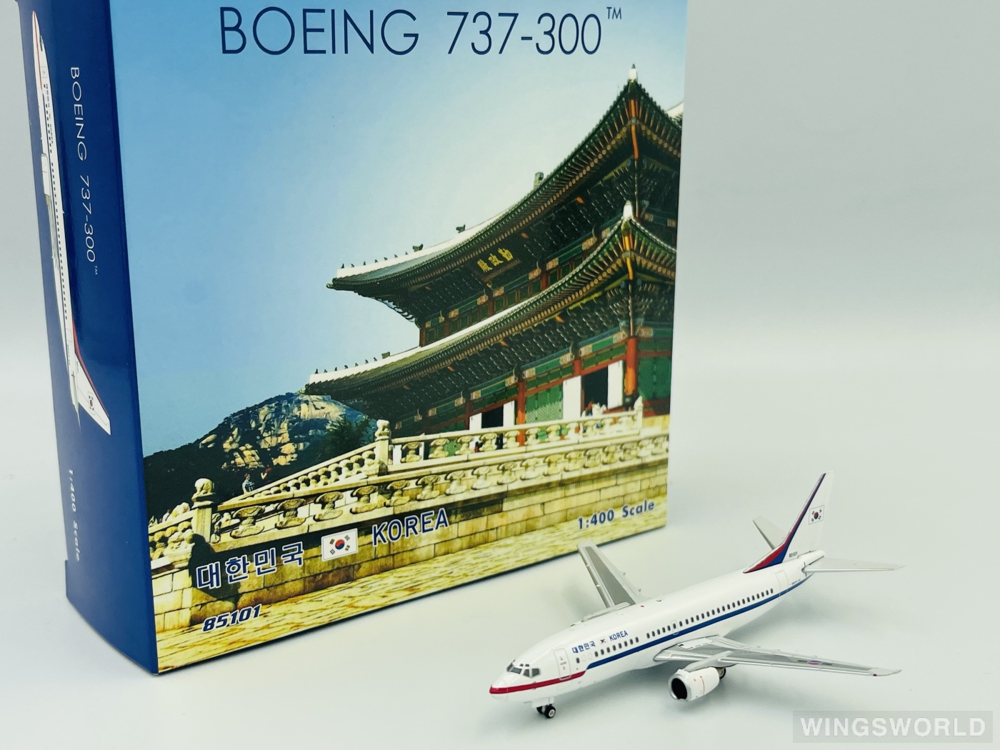 Phoenix 1:400 PH04286 ROKAF 韩国空军 Boeing 737-300 85101