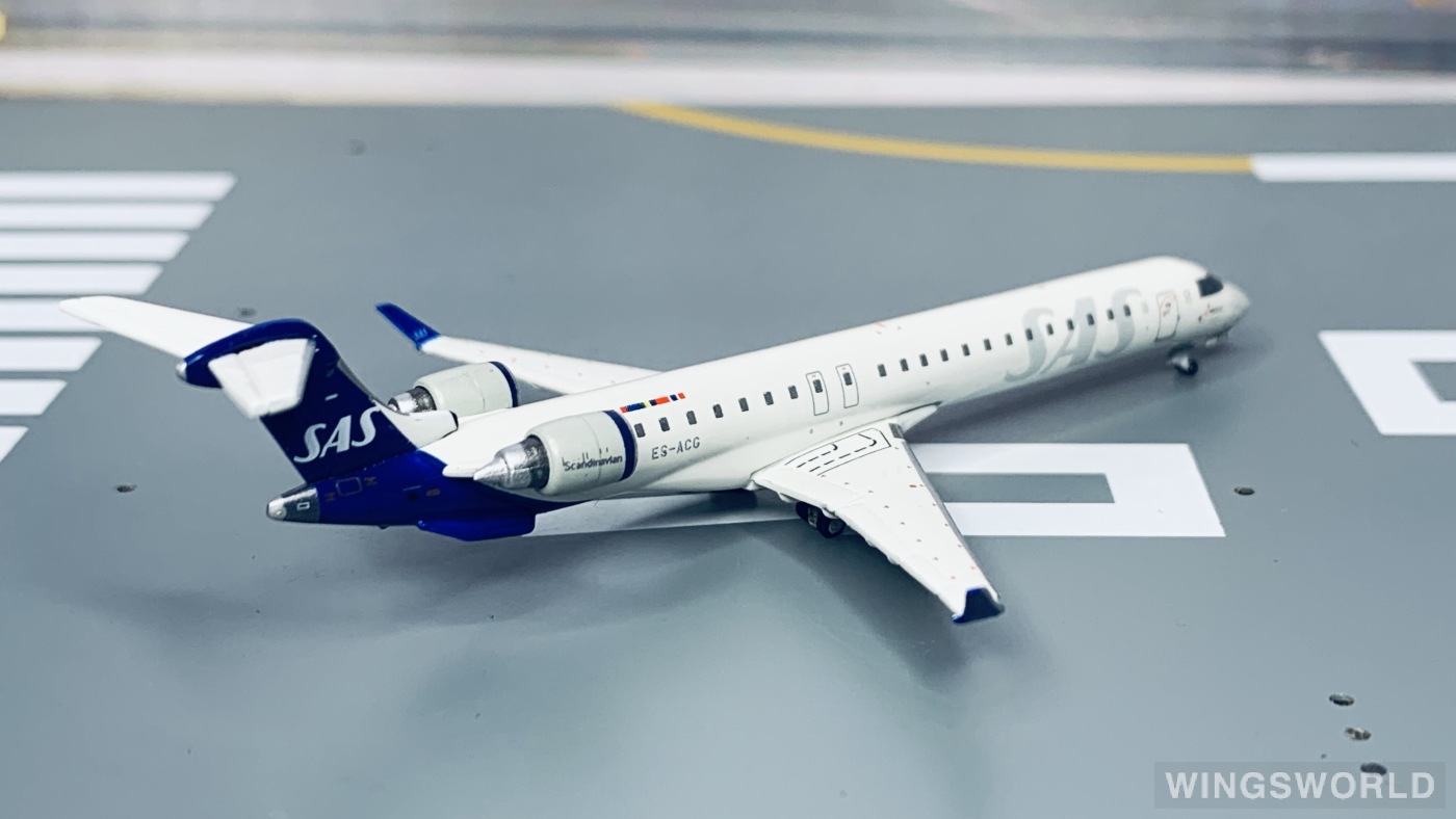 geminijets 1:400 gjsas1979 sas 北欧航空 bombardier crj900 es-acg