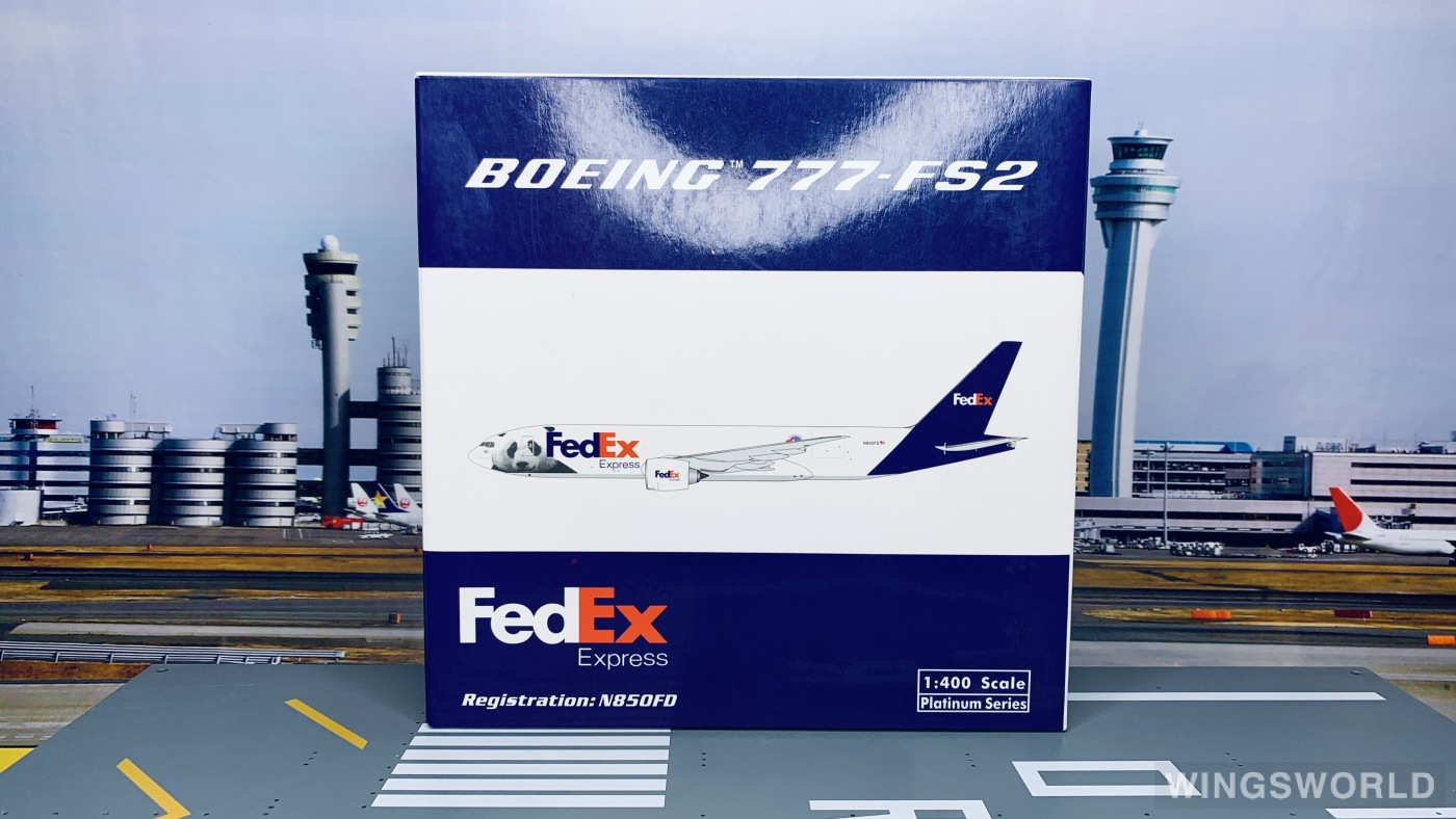 Phoenix 1:400 PH10387 FedEx 联邦快递 Boeing 777F N850FD