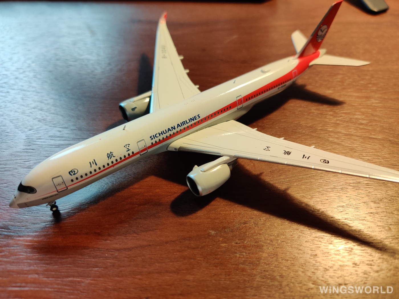 JC Wings 1:400 XX4044 Sichuan Airlines 四川航空 Airbus A350-900 B-304U