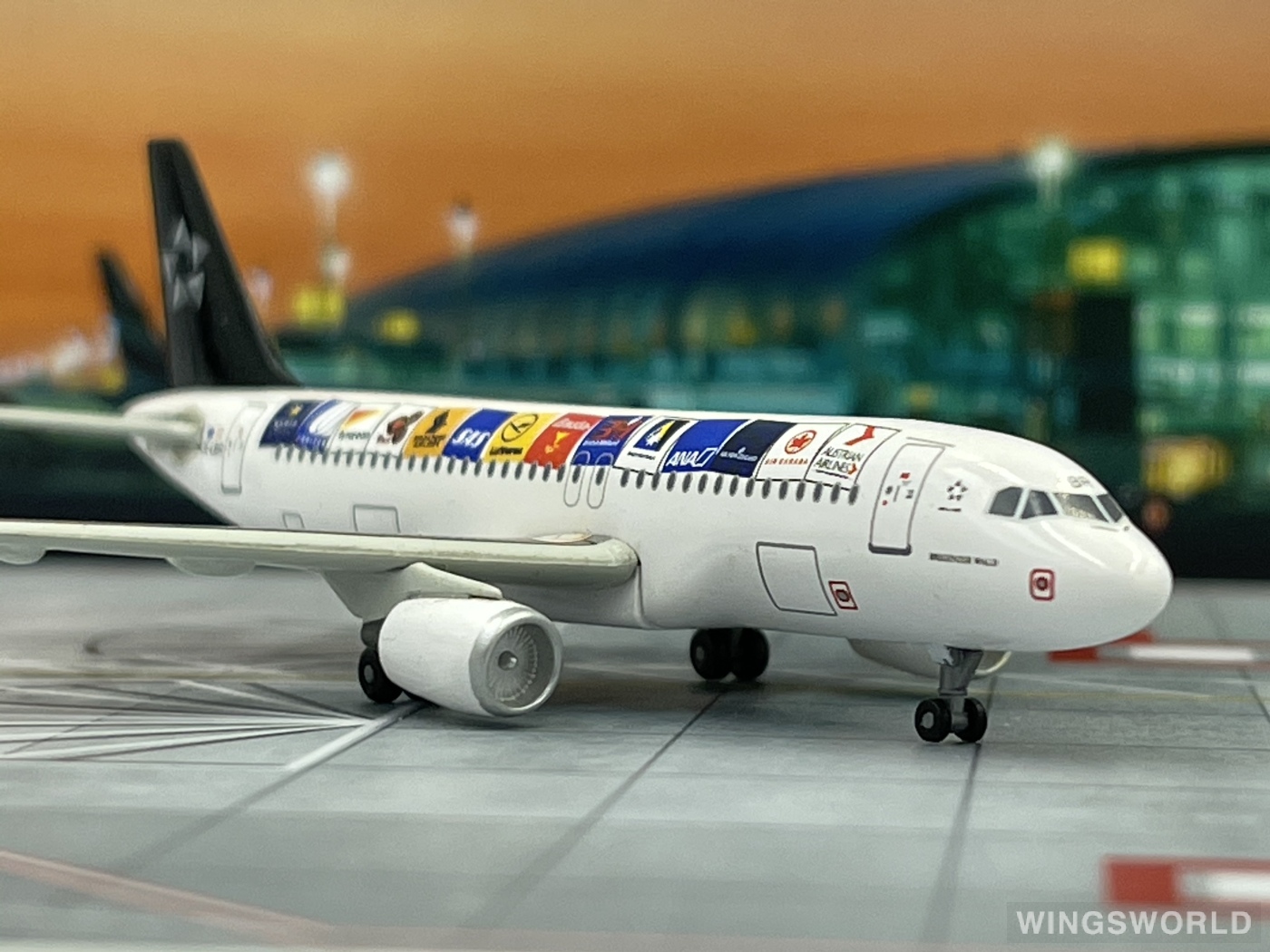 Dragon Models 1:400 55378 Austrian Airlines 奥地利航空 Airbus A320 OE-LBR