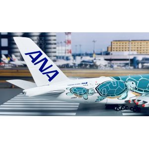 ANA 全日空 Airbus A380-800 JA382A 绿海龟 PH04387 Phoenix 1:400