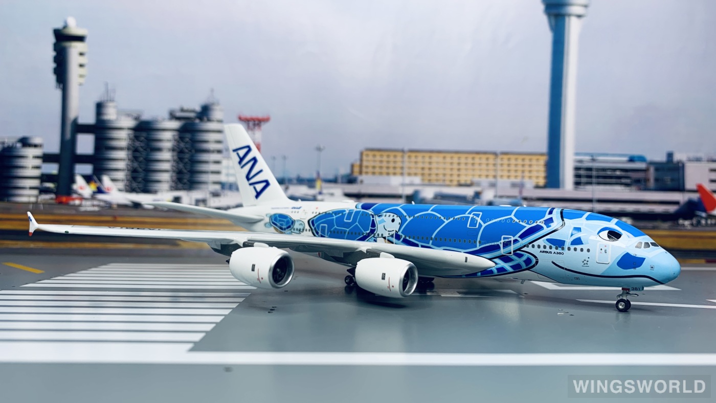 Phoenix 1:400 PH04386 ANA 全日空 Airbus A380-800 JA381A