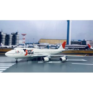 Japan Airlines 日本航空 Boeing 747-400 JA8919 Yokoso! Japan PH04390 Phoenix 1:400
