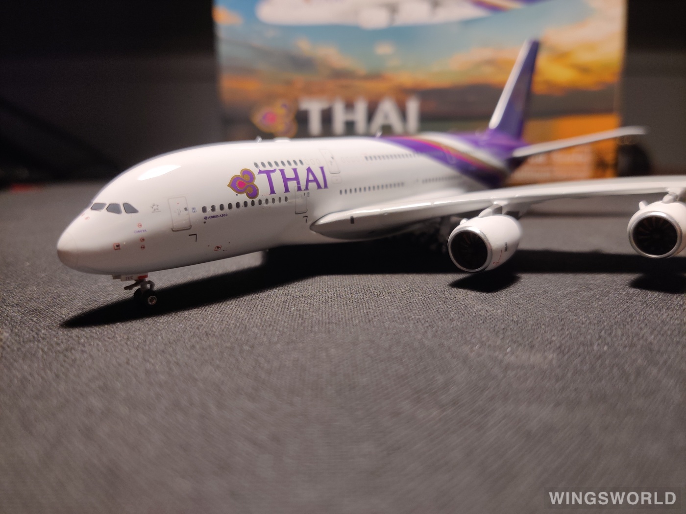 Phoenix 1:400 Airbus A380-800 Thai Airways 泰国国际航空PH11664 HS