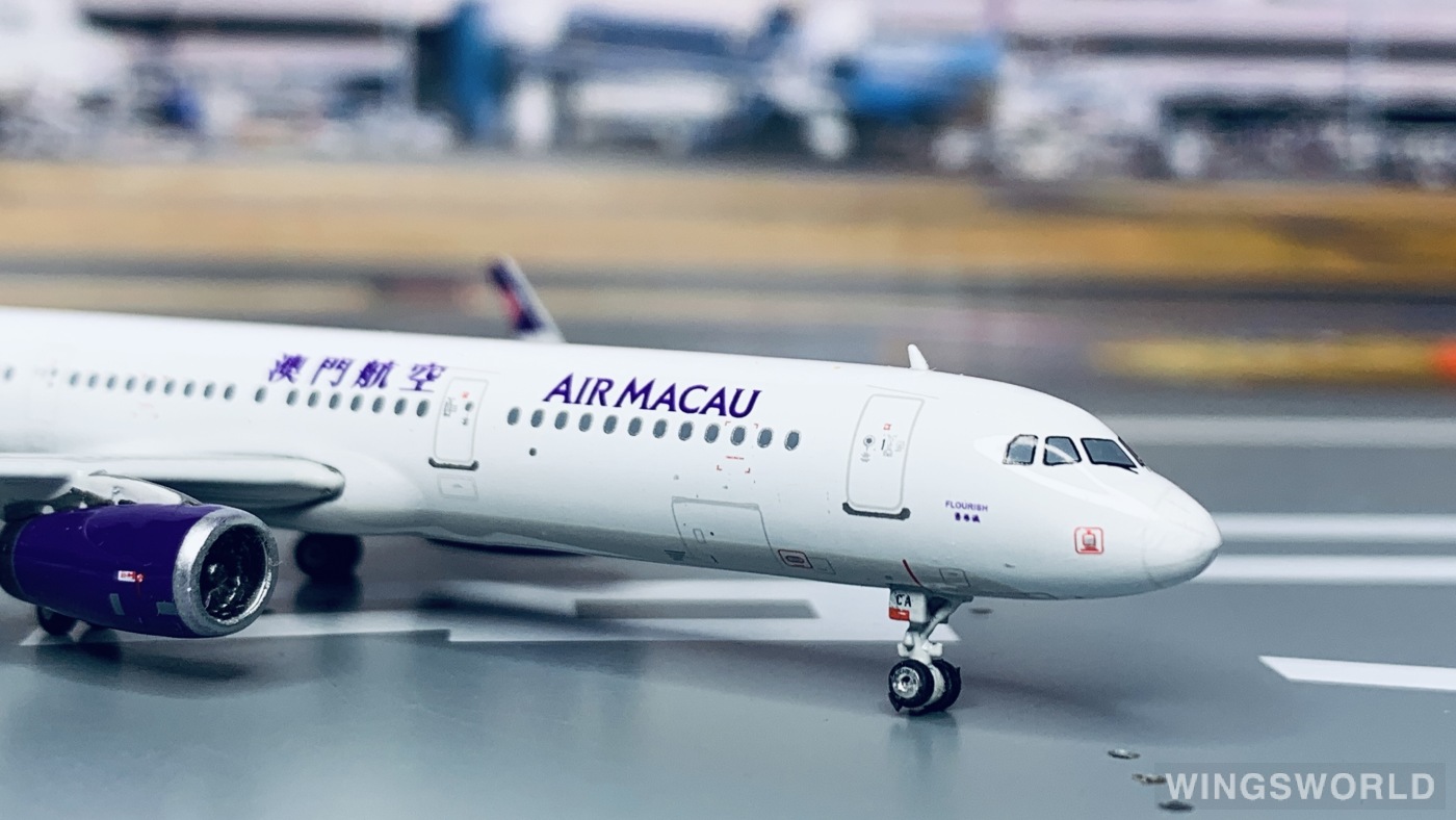 Phoenix 1:400 PH04073 Air Macau 澳门航空 Airbus A321 B-MCA