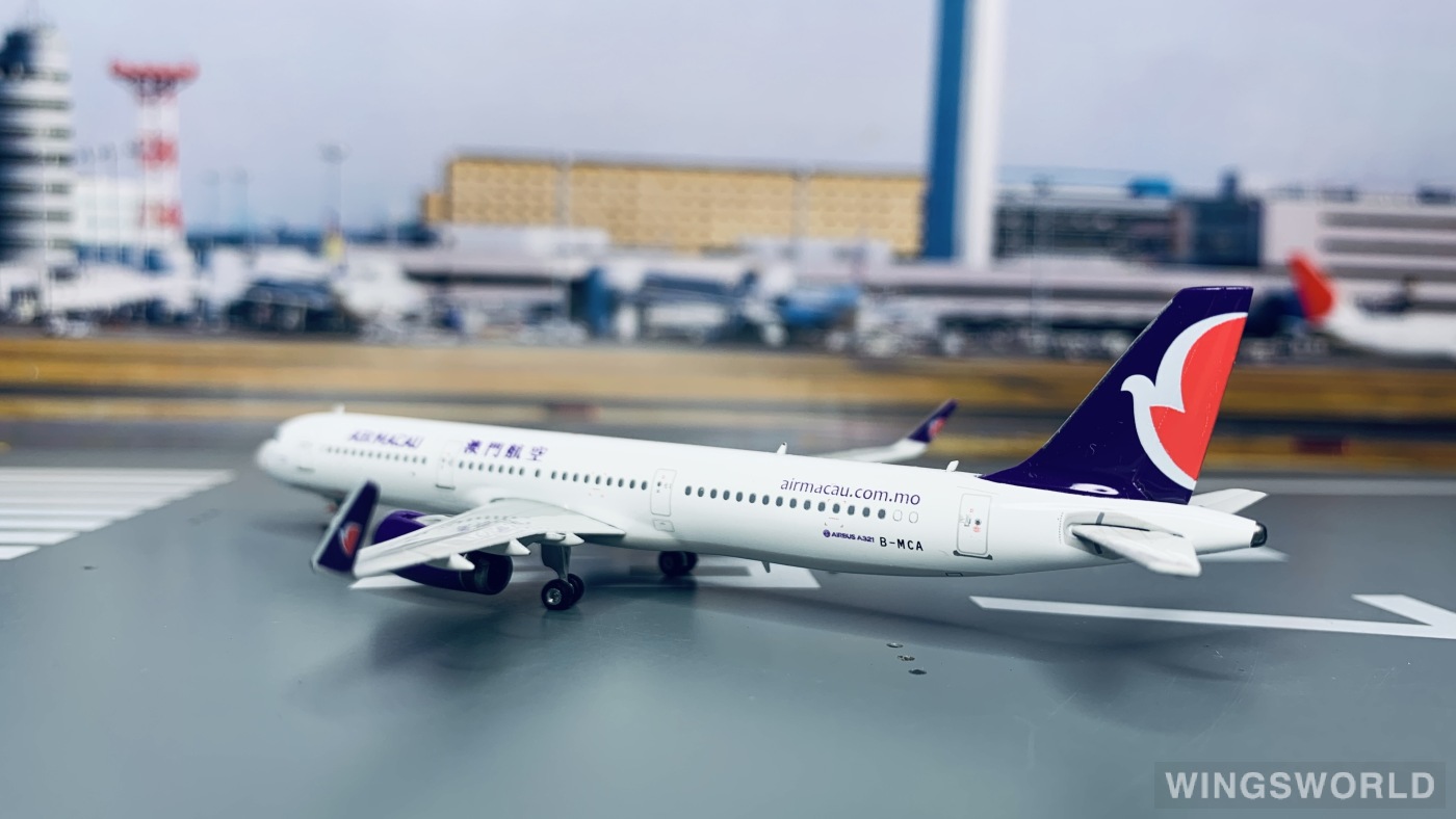 Phoenix 1:400 PH04073 Air Macau 澳门航空 Airbus A321 B-MCA