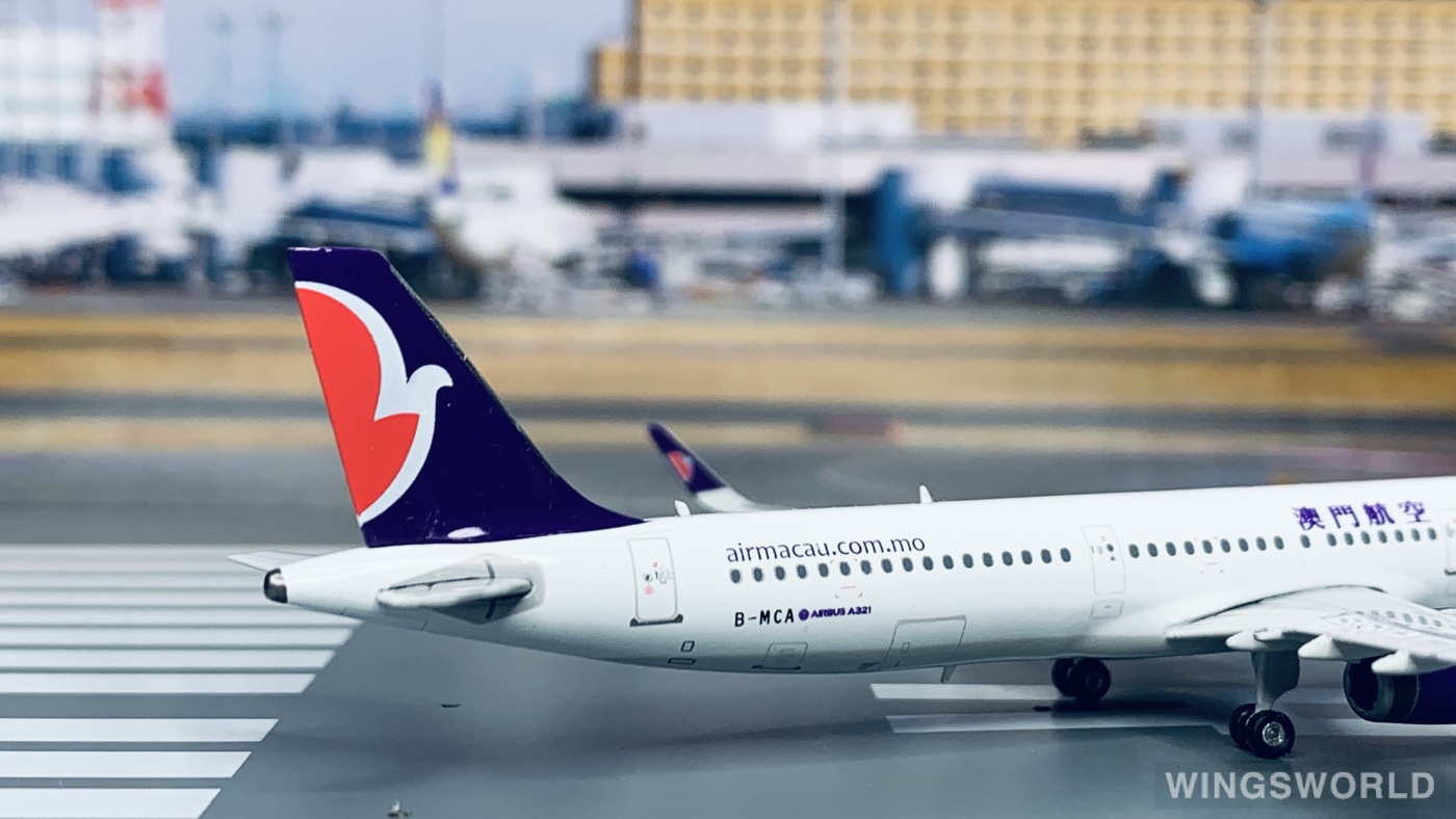 Phoenix 1:400 PH04073 Air Macau 澳门航空 Airbus A321 B-MCA