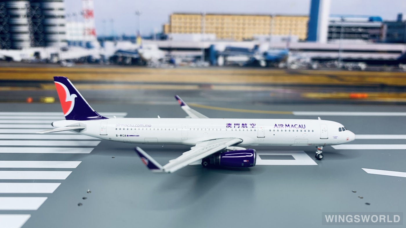Phoenix 1:400 PH04073 Air Macau 澳门航空 Airbus A321 B-MCA