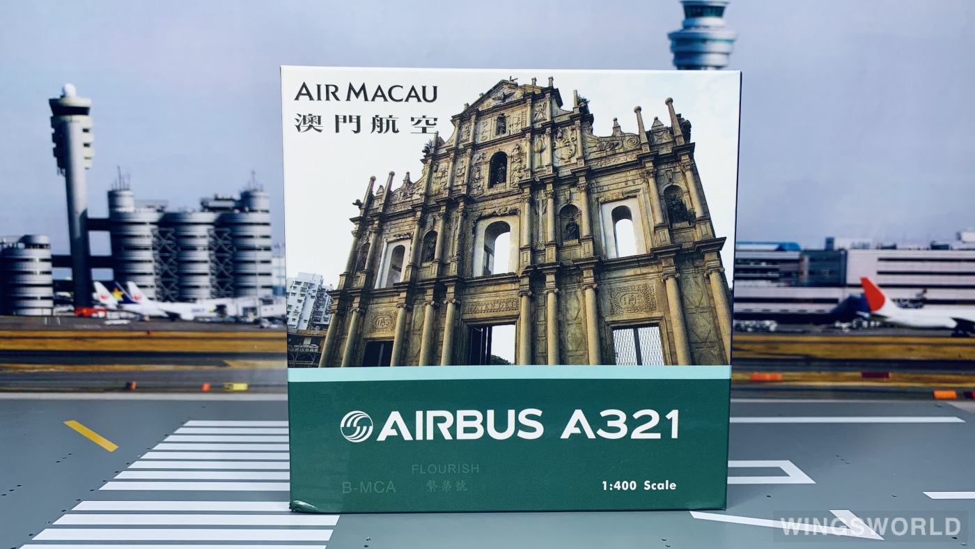 Phoenix 1:400 PH04073 Air Macau 澳门航空 Airbus A321 B-MCA