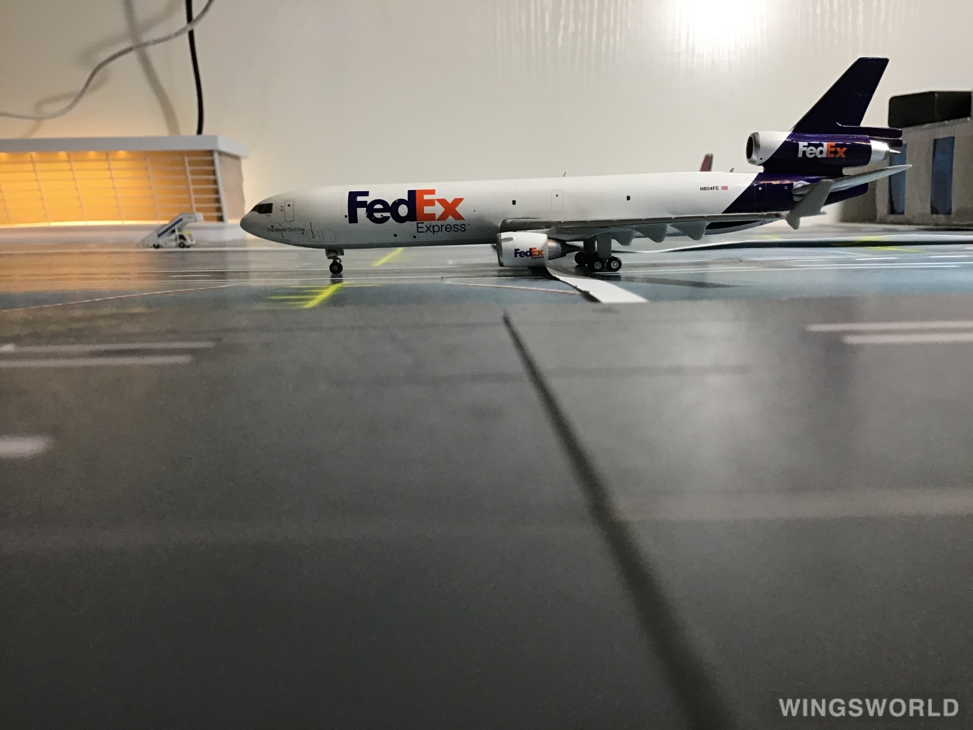 Geminijets 1:400 GJFDX1974 FedEx 联邦快递 McDonnell Douglas MD-11 N604FE