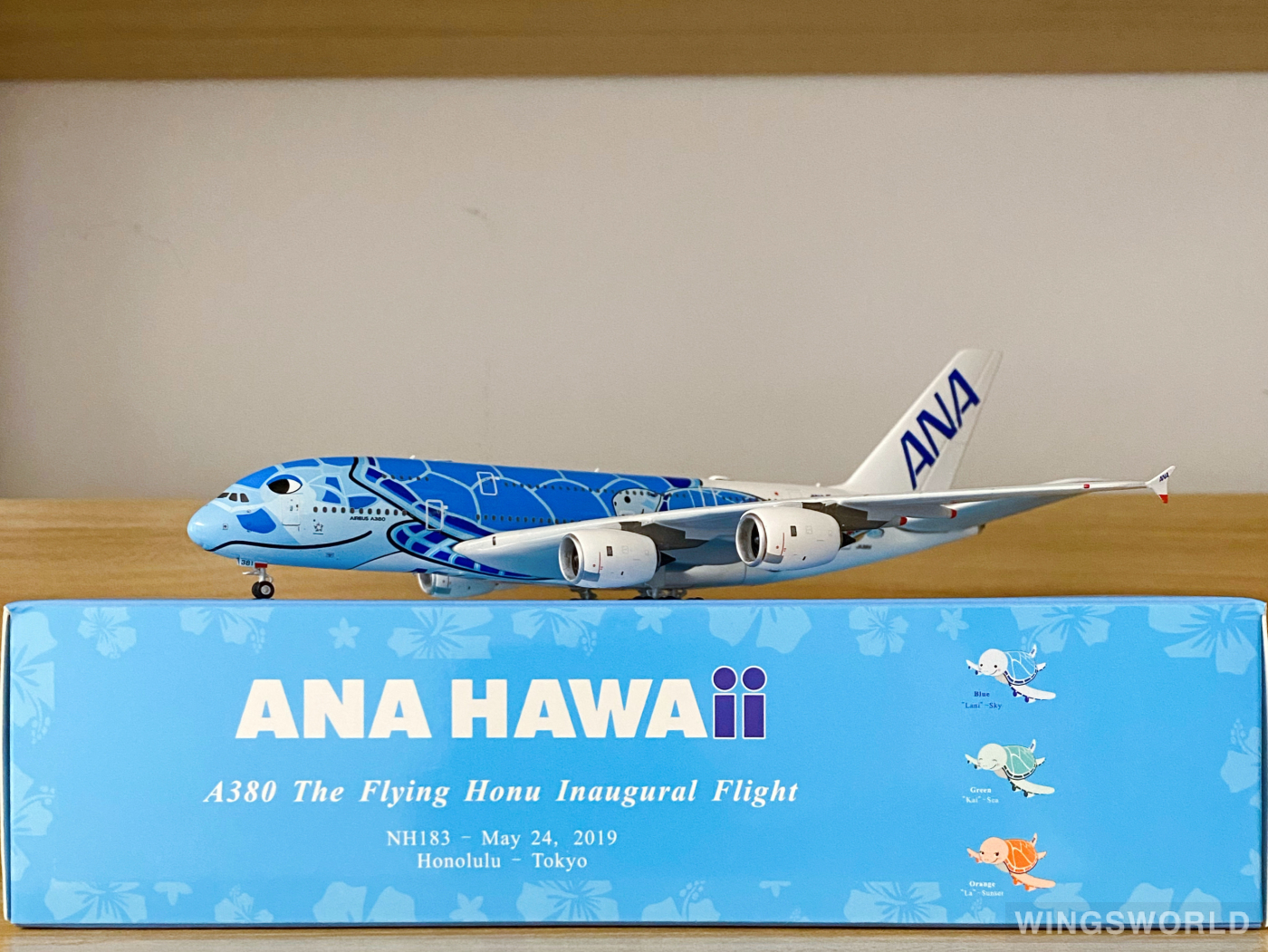 Phoenix 1:400 PH04386 ANA 全日空 Airbus A380-800 JA381A