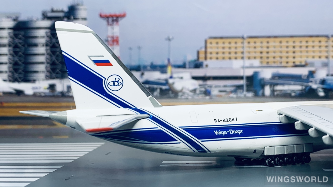 Geminijets 1:400 GJVDA511 Volga-Dnepr 伏尔加-第聂伯航空 Antonov An-124 RA-82047