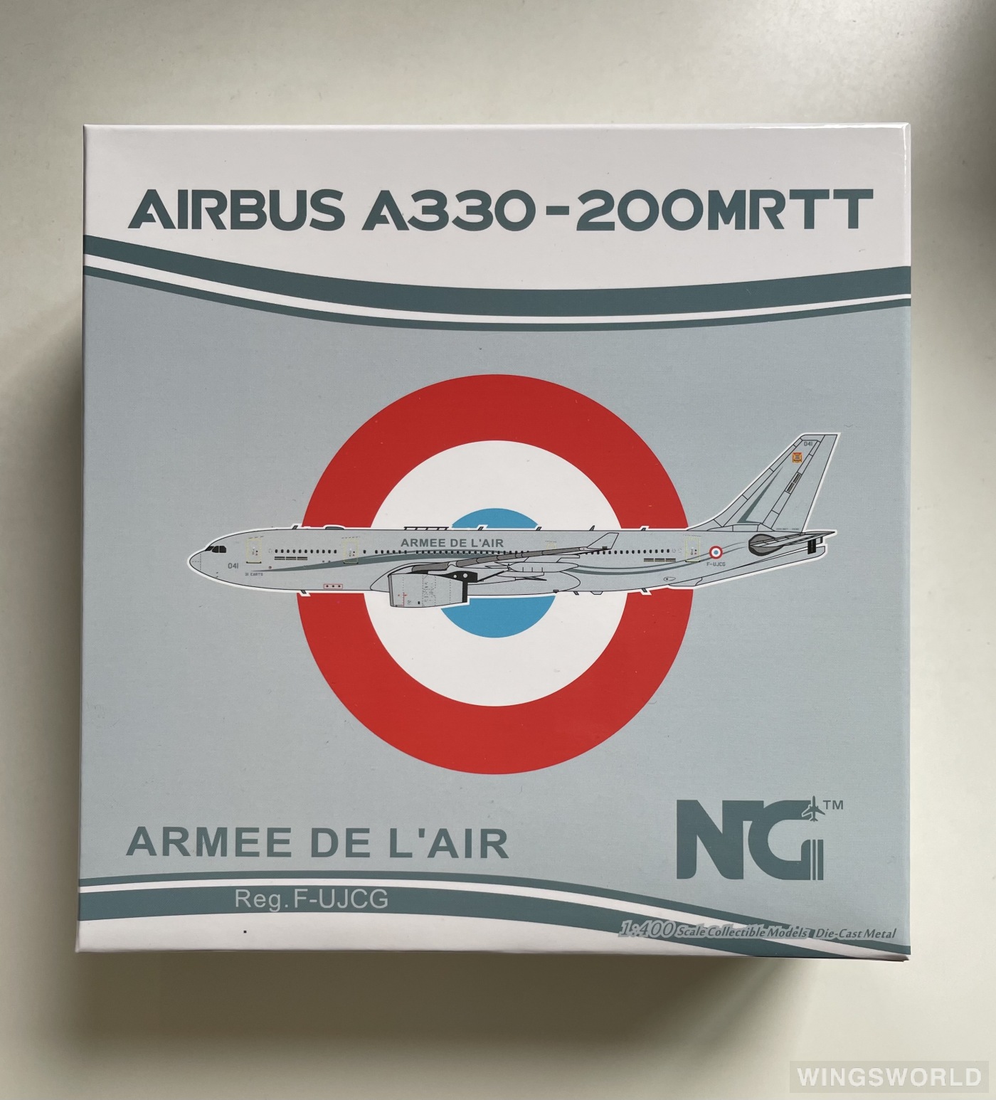 NGmodels 1:400 NG61026 French Air Force 法国空军 Airbus A330 MRTT F-UJCG