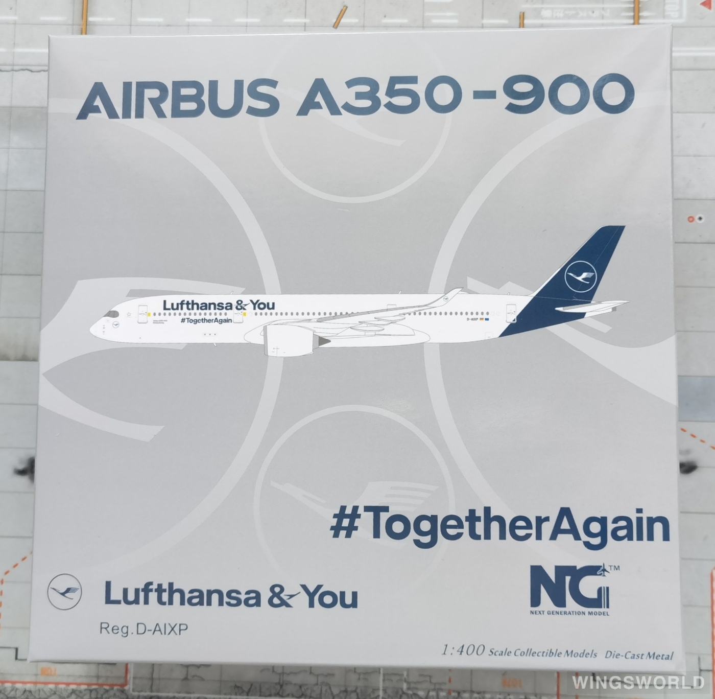 NGmodels 1:400 NG39019 Lufthansa 汉莎航空 Airbus A350-900 D-AIXP